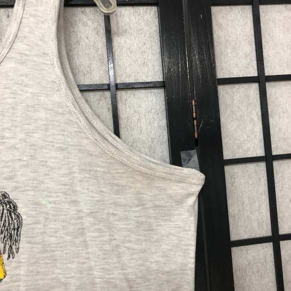 90s Vintage Tank Top T shirt Tee Gray Large Same $h!t Different Island Nassau PP - Picture 3 of 10